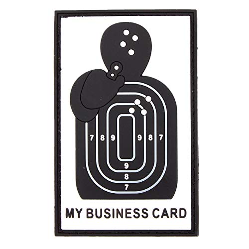 Jackets To Go JTG Business Card Patch, fullcolor/JTG 3D Rubber Patch von Jackets To Go