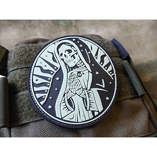 Jackets To Go JTG Santa Muerte 3D Rubber Patch Airsoft Milsim von Jackets To Go