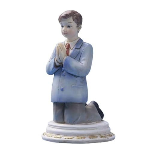 Cake Company Tortendeko Kommunion Junge kniend | Tortendekoration zur Kommunion + Konfirmation | Kuchen und Torten schnell und einfach dekoriert | Größe: ca. 11cm Cake Company Tortendeko Kommunion Junge kniend | Tortendekoration zur Kommunion + Konfirmation | Kuchen und Torten schnell und einfach dekoriert | Größe: ca. 11cm von Jacobi Decor