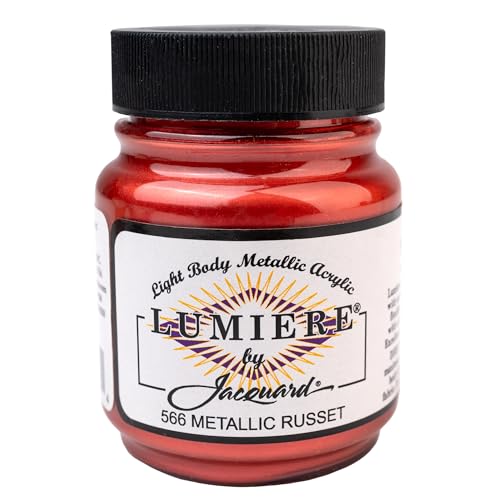 Jacquard Products Lumiere Metallic Acrylfarbe, 63,8 ml, Metallic Russet Jacquard Products Lumiere Metallic Acrylfarbe, 63,8 ml, Metallic Russet von Jacquard