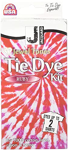 Jacquard Jewel Tone Tie Dye Kit Ruby von Jacquard