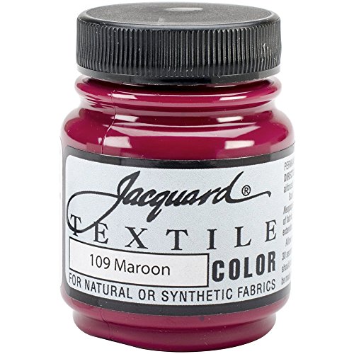 Jacquard Produkte Maroon-Textile Farbe Farbe, Acryl, Mehrfarbig von Jacquard