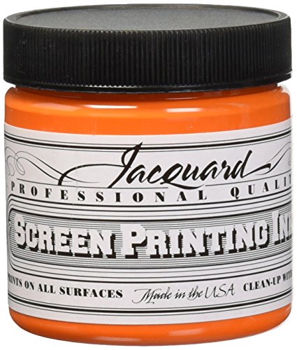 Jacquard jac-jsi1103 Siebdruck Tinte, 4 oz, Orange von Jacquard