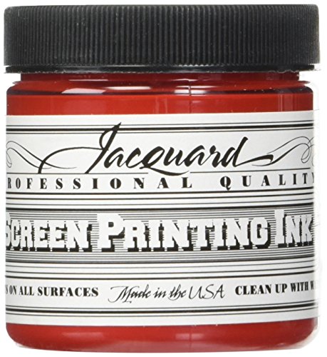 Jacquard jac-jsi1104 Siebdruck Tinte, 4 oz, rot von Jacquard