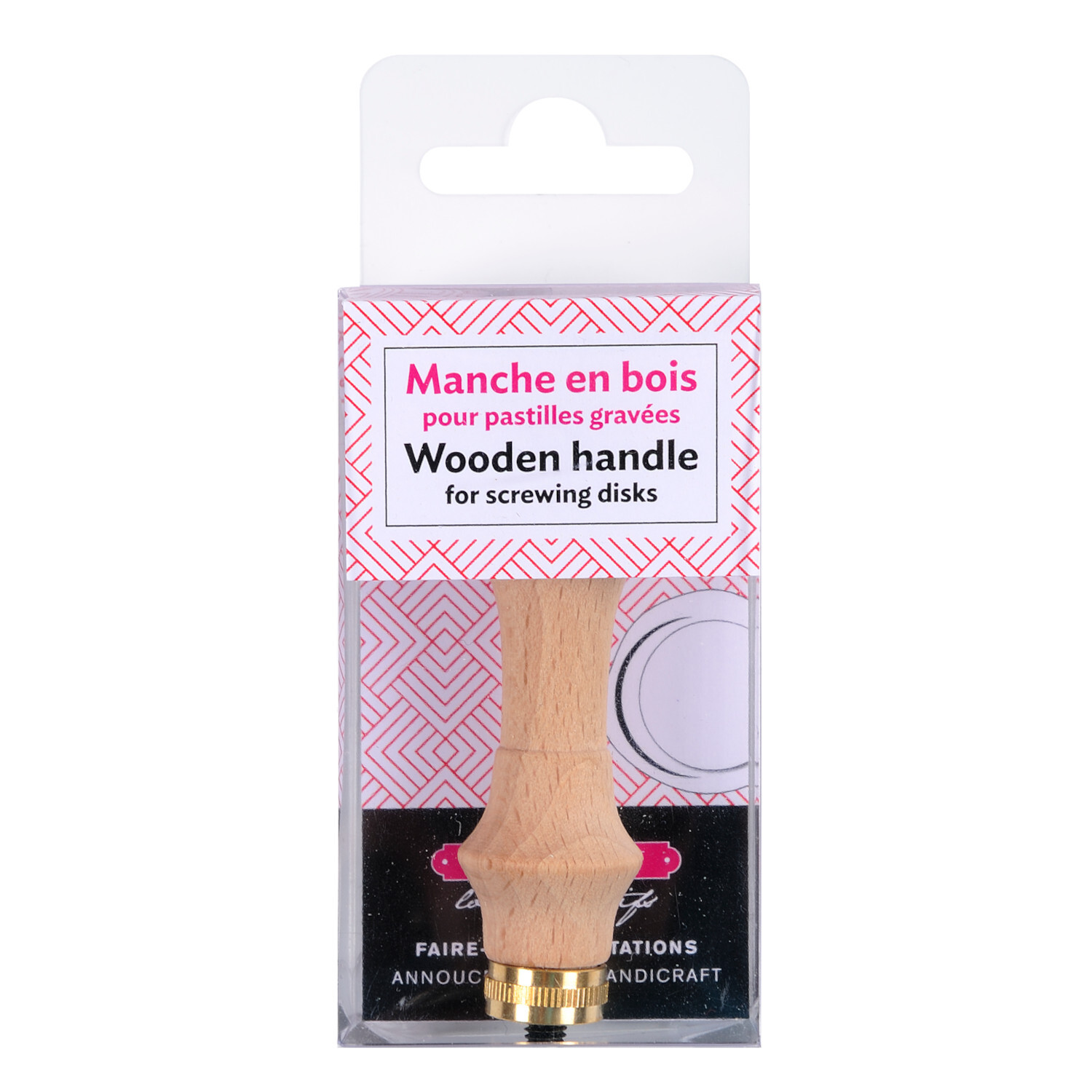 Holzgriff für Siegelplatten von Jacques Herbin