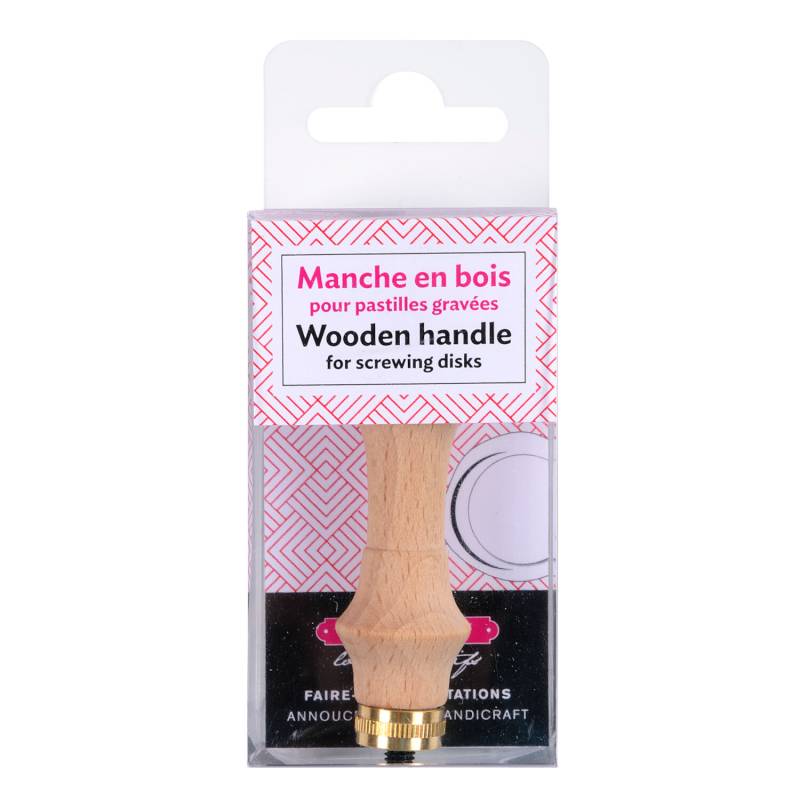 Jacques Herbin Holzgriff für Siegelplatten von Jacques Herbin