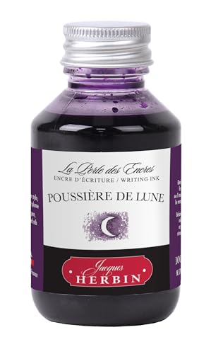 Jacques Herbin 17048T – Tintenflasche zum Beschriften 100 ml – Füllfederhalter, Tintenroller – Mondstaub Jacques Herbin 17048T – Tintenflasche zum Beschriften 100 ml – Füllfederhalter, Tintenroller – Mondstaub von Jacques Herbin