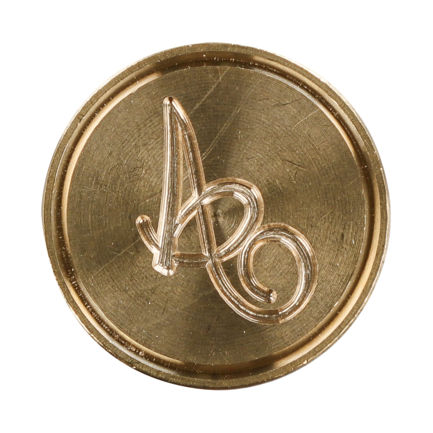 Siegelplatte Buchstabe von Jacques Herbin