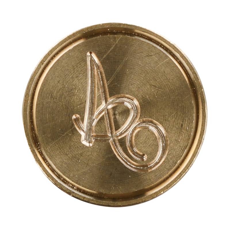 Siegelplatte Buchstabe von Jacques Herbin