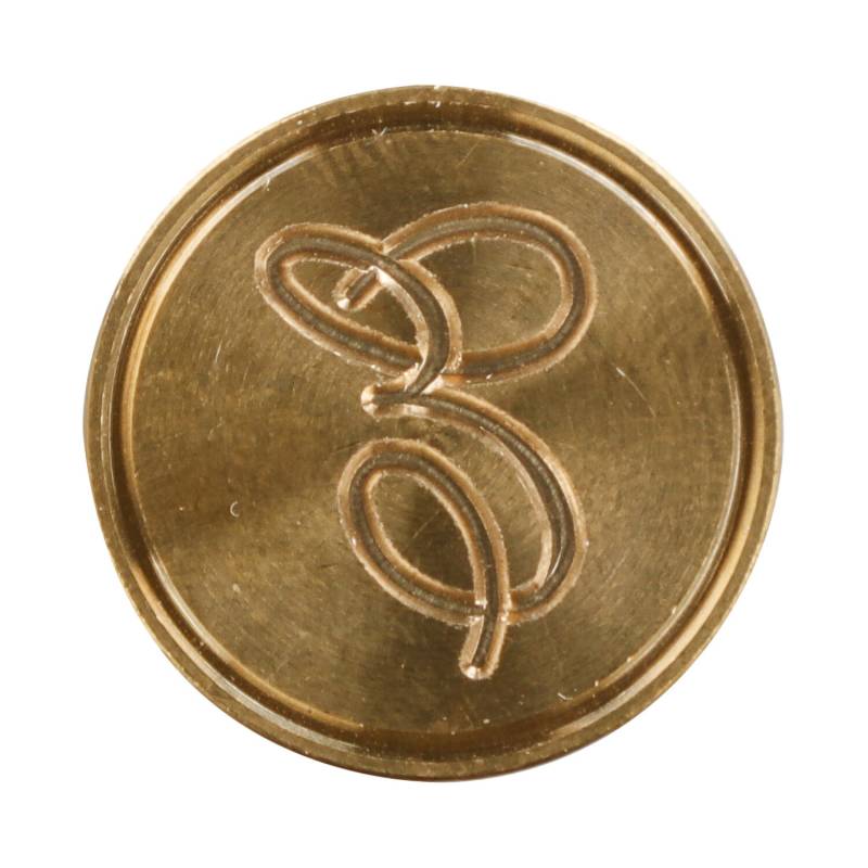 Siegelplatte Buchstabe von Jacques Herbin