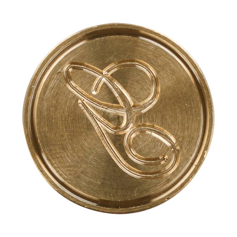 Siegelplatte Buchstabe von Jacques Herbin