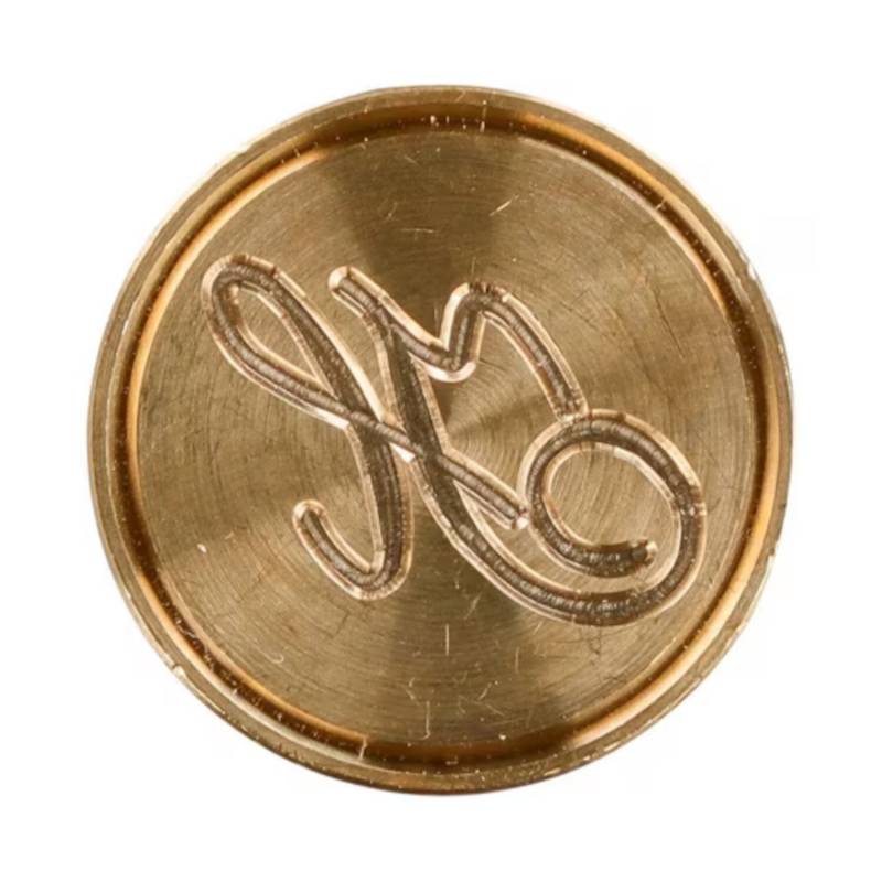 Siegelplatte Buchstabe von Jacques Herbin