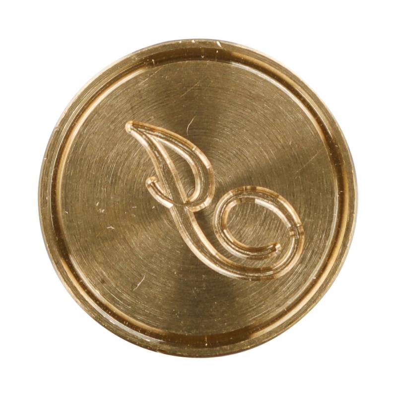 Siegelplatte Buchstabe von Jacques Herbin