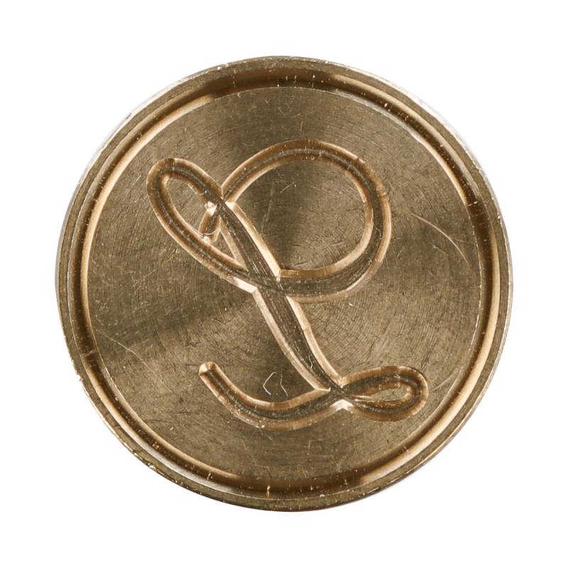 Siegelplatte Buchstabe von Jacques Herbin