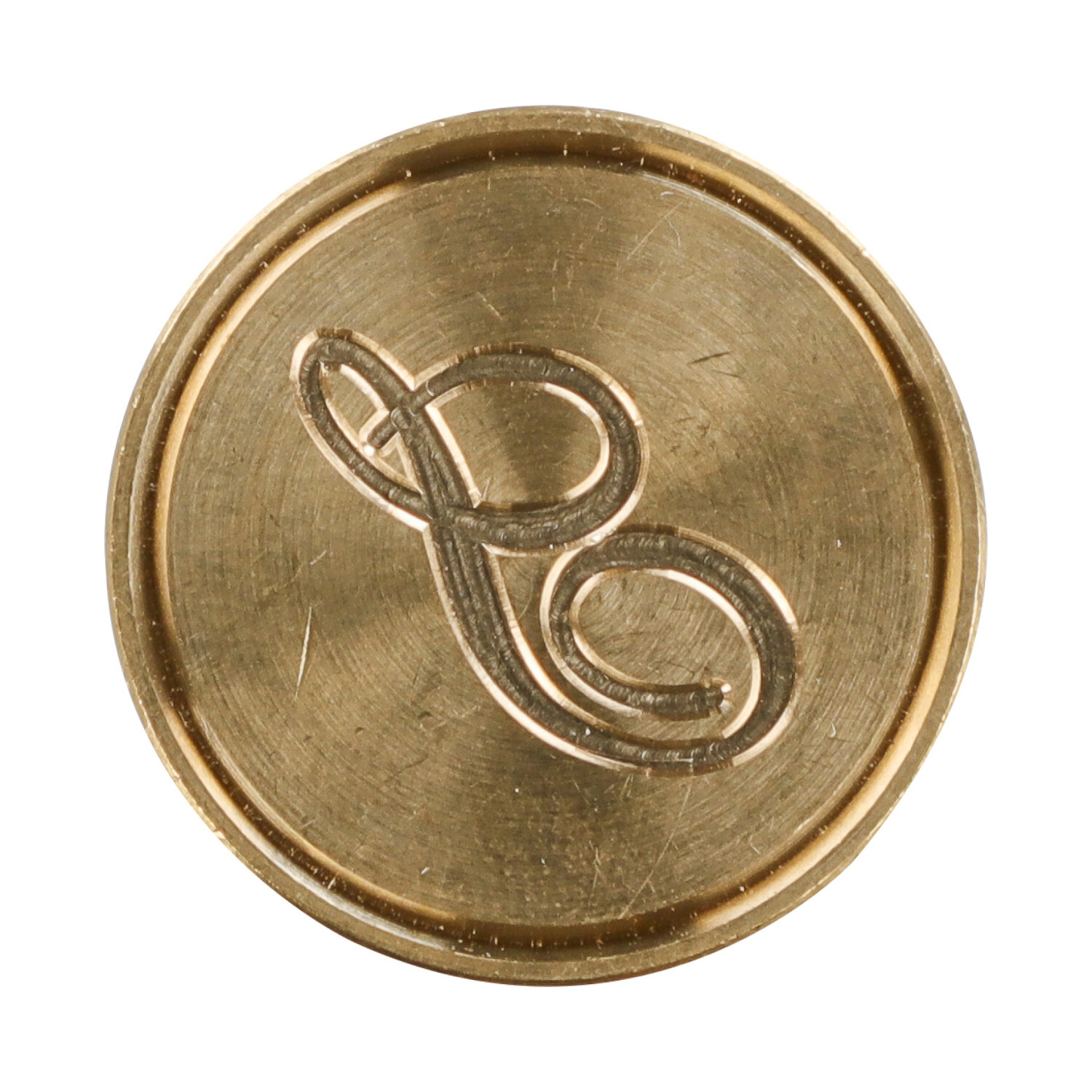 Siegelplatte Buchstabe von Jacques Herbin