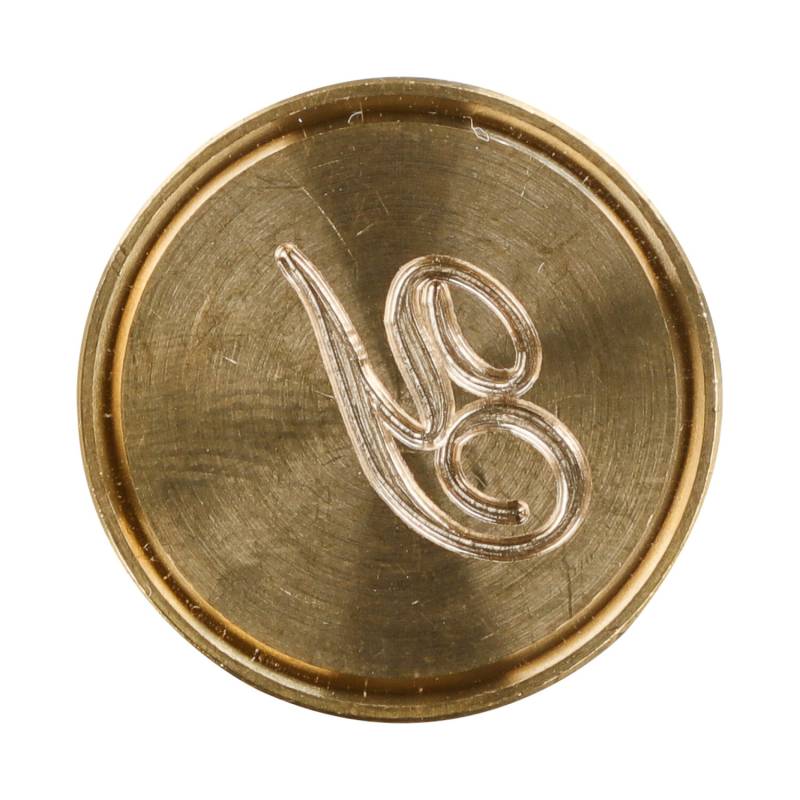 Siegelplatte Buchstabe von Jacques Herbin