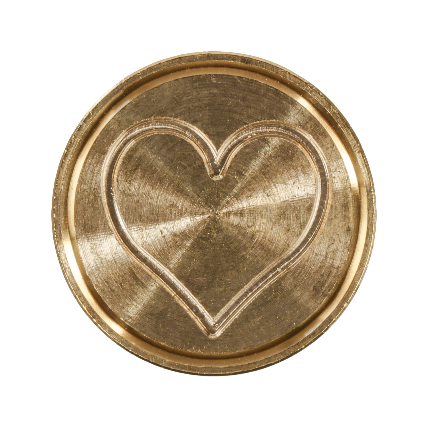 Siegelplatte Herz von Jacques Herbin