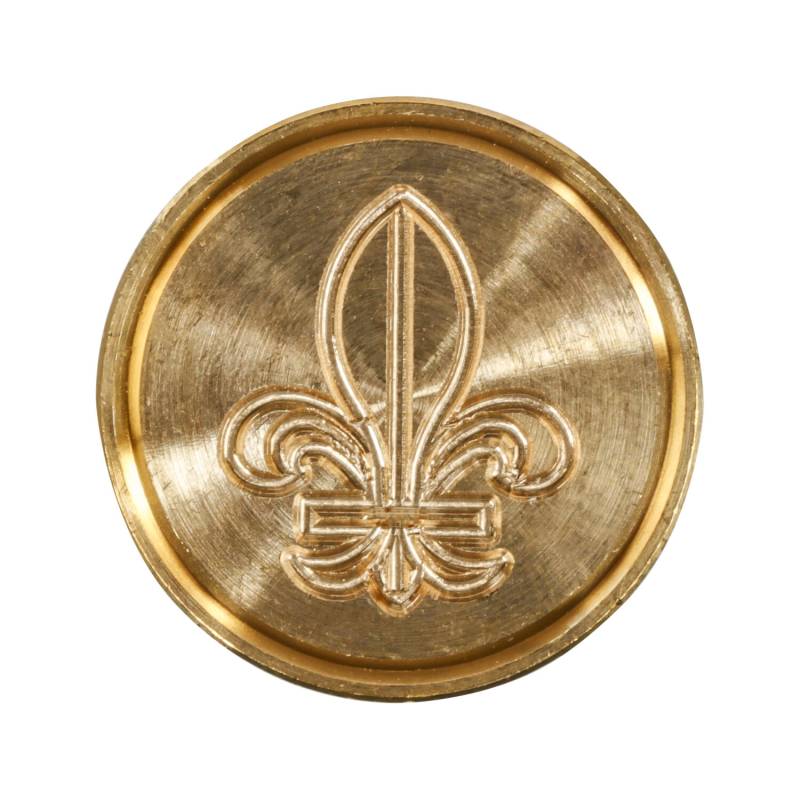 Siegelplatte Lilie von Jacques Herbin