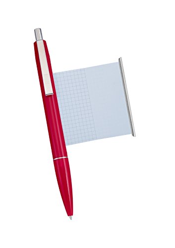 Kugelschreiber rot mit Spickzettel - Made in Germany von Jadani