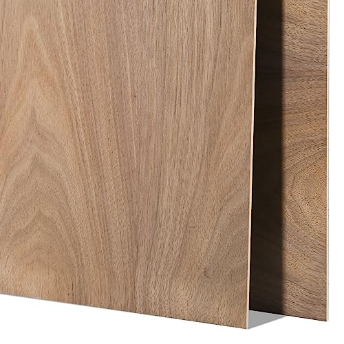 6 Stück Unbehandeltes Holzplatten, schwarzes Walnuss-Sperrholz, 30,5 x 30,5 cm, unbehandeltes Holz zum Basteln, Lasergravur, CNC-Schneiden für Holzbearbeitung 6 Stück Unbehandeltes Holzplatten, schwarzes Walnuss-Sperrholz, 30,5 x 30,5 cm, unbehandeltes Holz zum Basteln, Lasergravur, CNC-Schneiden für Holzbearbeitung von Jadeshay