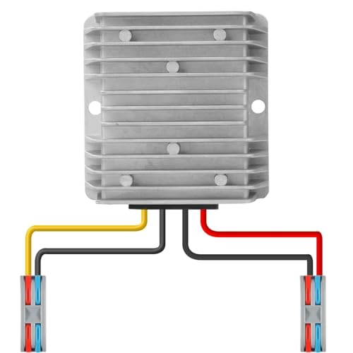 Jadeshay DC DC Wandler 12V, Spannungswandler 24 auf 12V 20A Spannungsstabilisator Wasserdichter Spannungsregler Step Down Converter Jadeshay DC DC Wandler 12V, Spannungswandler 24 auf 12V 20A Spannungsstabilisator Wasserdichter Spannungsregler Step Down Converter von Jadeshay