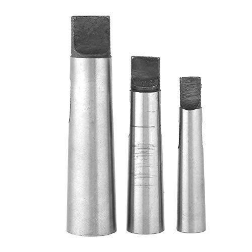 Jadeshay Morsekegel Bohrer-3pcs / Set Taper Adapter Reduzierung Bohrfutter Hülsen, MT1-MT2 MT2-MT3 MT3-MT4 von Jadeshay