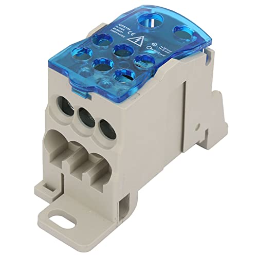 Jadeshay Abzweigklemme Hutschienen Klemmen UKK-125A Hauptleitungsabzweigklemme Verteilerkasten Klemmleisten DIN-Schienen-Klemmenblock für Elektrotechnik-Verteilerschränke Jadeshay Abzweigklemme Hutschienen Klemmen UKK-125A Hauptleitungsabzweigklemme Verteilerkasten Klemmleisten DIN-Schienen-Klemmenblock für Elektrotechnik-Verteilerschränke von Jadeshay