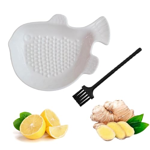 Jadin Keramikreibe, Knoblauchreibe, Ingwerreibe, Keramikreibe mit Pinsel, Mühle für Nahrungsergänzungsmittel für Babys, Geeignet für Äpfel, Birnen,Karotten, Gurken, Spülmaschinenfest, 12 x 8,5 x 2,5 Jadin Keramikreibe, Knoblauchreibe, Ingwerreibe, Keramikreibe mit Pinsel, Mühle für Nahrungsergänzungsmittel für Babys, Geeignet für Äpfel, Birnen,Karotten, Gurken, Spülmaschinenfest, 12 x 8,5 x 2,5 von Jadin