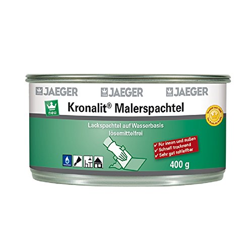 Jaeger Kronalit Malerspachtel auf Wasserbasis, lösemittelfrei, weiss 400g Jaeger Kronalit Malerspachtel auf Wasserbasis, lösemittelfrei, weiss 400g von Jaeger
