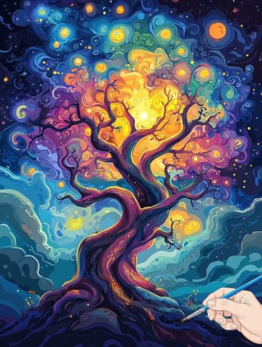 Malen Nach Zahlen Erwachsene Abstrakt Malen Nach Zahlen Baum DIY Set Ewachsene Paint by Numbers Adult mit Pinseln und Acrylfarbe Handgemalt Ölgemälde Kit für Geschenke für Frauen Deko 50x70cm E-13 Malen Nach Zahlen Erwachsene Abstrakt Malen Nach Zahlen Baum DIY Set Ewachsene Paint by Numbers Adult mit Pinseln und Acrylfarbe Handgemalt Ölgemälde Kit für Geschenke für Frauen Deko 50x70cm E-13 von Jaeixouu