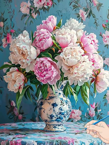 Malen Nach Zahlen Erwachsene Blumen Malen Nach Zahlen Kinder ab 10 Retro Set Basteln Erwachsene DIY Paint by Numbers Adult Acrylfarbe Ölgemälde Bastelset für Geschenke Deko Wohnzimmer 50x70cm E-38 Malen Nach Zahlen Erwachsene Blumen Malen Nach Zahlen Kinder ab 10 Retro Set Basteln Erwachsene DIY Paint by Numbers Adult Acrylfarbe Ölgemälde Bastelset für Geschenke Deko Wohnzimmer 50x70cm E-38 von Jaeixouu