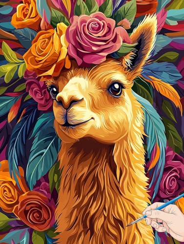 Malen Nach Zahlen Erwachsene Blumen Malen Nach Zahlen Kinder ab 10 Tiere Set Basteln Erwachsene DIY Paint by Numbers Adult Acrylfarbe Ölgemälde Bastelset für Geschenke Deko Wohnzimmer 50x70cm H-39 Malen Nach Zahlen Erwachsene Blumen Malen Nach Zahlen Kinder ab 10 Tiere Set Basteln Erwachsene DIY Paint by Numbers Adult Acrylfarbe Ölgemälde Bastelset für Geschenke Deko Wohnzimmer 50x70cm H-39 von Jaeixouu