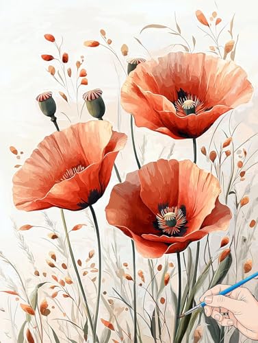 Malen Nach Zahlen Erwachsene Blumen Malen Nach Zahlen Pflanzen DIY Set Ewachsene Paint by Numbers Adult mit Pinseln und Acrylfarbe Handgemalt Ölgemälde Kit für Geschenke für Frauen Deko 40x50cm I-81 Malen Nach Zahlen Erwachsene Blumen Malen Nach Zahlen Pflanzen DIY Set Ewachsene Paint by Numbers Adult mit Pinseln und Acrylfarbe Handgemalt Ölgemälde Kit für Geschenke für Frauen Deko 40x50cm I-81 von Jaeixouu