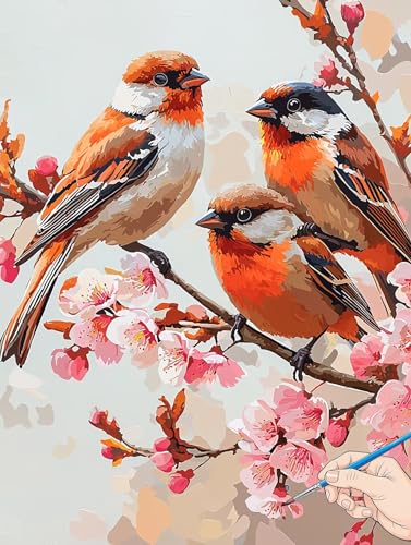 Malen Nach Zahlen Erwachsene Blumen Malen Nach Zahlen Vogel DIY Set Ewachsene Paint by Numbers Adult mit Pinseln und Acrylfarbe Handgemalt Ölgemälde Geschenke für Frauen Halloween Deko 30x40cm I-71 Malen Nach Zahlen Erwachsene Blumen Malen Nach Zahlen Vogel DIY Set Ewachsene Paint by Numbers Adult mit Pinseln und Acrylfarbe Handgemalt Ölgemälde Geschenke für Frauen Halloween Deko 30x40cm I-71 von Jaeixouu