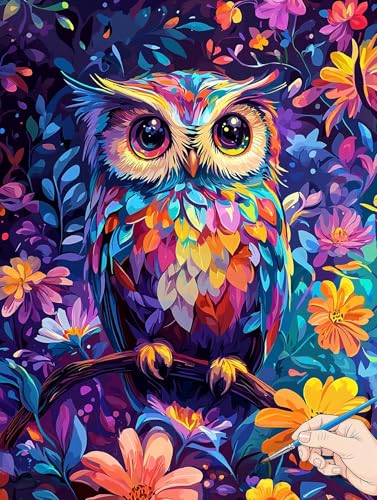 Malen Nach Zahlen Erwachsene Eule Malen Nach Zahlen Kinder ab 10 Blume Set Basteln Erwachsene Paint by Numbers Adult Acrylfarbe Ölgemälde Bastelset Herbstdeko Geschenke Deko Wohnzimmer 70x90cm J-83 Malen Nach Zahlen Erwachsene Eule Malen Nach Zahlen Kinder ab 10 Blume Set Basteln Erwachsene Paint by Numbers Adult Acrylfarbe Ölgemälde Bastelset Herbstdeko Geschenke Deko Wohnzimmer 70x90cm J-83 von Jaeixouu