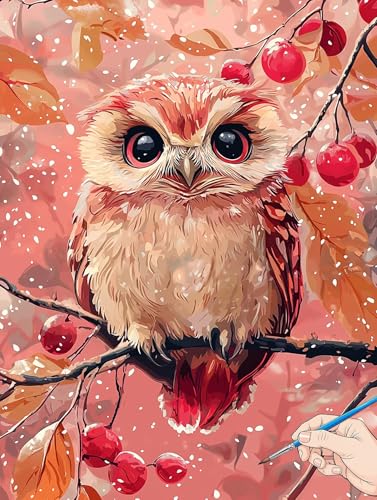 Malen Nach Zahlen Erwachsene Eule Malen Nach Zahlen Tiere DIY Set Ewachsene Paint by Numbers Adult mit Pinseln und Acrylfarbe Handgemalt Ölgemälde Kit Geschenke für Frauen Halloween Deko 50x70cm C-51 Malen Nach Zahlen Erwachsene Eule Malen Nach Zahlen Tiere DIY Set Ewachsene Paint by Numbers Adult mit Pinseln und Acrylfarbe Handgemalt Ölgemälde Kit Geschenke für Frauen Halloween Deko 50x70cm C-51 von Jaeixouu