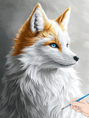 Malen Nach Zahlen Erwachsene Fuchs Malen Nach Zahlen Kinder ab 10 Tiere Set Basteln Erwachsene DIY Paint by Numbers Adult Acrylfarbe Ölgemälde Bastelset für Geschenke Deko Wohnzimmer 50x70cm H-07 Malen Nach Zahlen Erwachsene Fuchs Malen Nach Zahlen Kinder ab 10 Tiere Set Basteln Erwachsene DIY Paint by Numbers Adult Acrylfarbe Ölgemälde Bastelset für Geschenke Deko Wohnzimmer 50x70cm H-07 von Jaeixouu