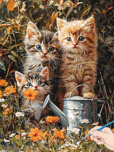 Malen Nach Zahlen Erwachsene Katze Malen Nach Zahlen Kinder ab 10 Tier Set Basteln Erwachsene Paint by Numbers Adult Acrylfarbe Ölgemälde Bastelset Herbstdeko Geschenke Deko Wohnzimmer 60x80cm J-85 Malen Nach Zahlen Erwachsene Katze Malen Nach Zahlen Kinder ab 10 Tier Set Basteln Erwachsene Paint by Numbers Adult Acrylfarbe Ölgemälde Bastelset Herbstdeko Geschenke Deko Wohnzimmer 60x80cm J-85 von Jaeixouu