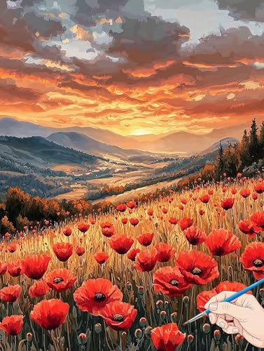 Malen Nach Zahlen Erwachsene Landschaft Malen Nach Zahlen Blumen DIY Set Ewachsene Paint by Numbers Adult mit Pinseln und Acrylfarbe Handgemalt Ölgemälde Kit für Geschenke für Frauen Deko 70x90cm H-68 Malen Nach Zahlen Erwachsene Landschaft Malen Nach Zahlen Blumen DIY Set Ewachsene Paint by Numbers Adult mit Pinseln und Acrylfarbe Handgemalt Ölgemälde Kit für Geschenke für Frauen Deko 70x90cm H-68 von Jaeixouu