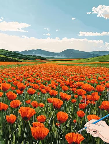 Malen Nach Zahlen Erwachsene Landschaft Malen Nach Zahlen Kinder ab 10 Blumen Set Basteln Erwachsene DIY Paint by Numbers Adult Acrylfarbe Ölgemälde Bastelset Geschenke Deko Wohnzimmer 70x90cm D-65 Malen Nach Zahlen Erwachsene Landschaft Malen Nach Zahlen Kinder ab 10 Blumen Set Basteln Erwachsene DIY Paint by Numbers Adult Acrylfarbe Ölgemälde Bastelset Geschenke Deko Wohnzimmer 70x90cm D-65 von Jaeixouu