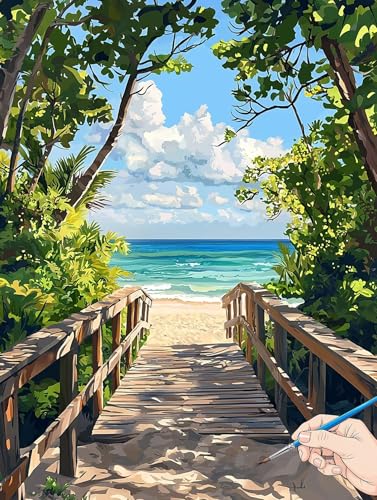 Malen Nach Zahlen Erwachsene Landschaft Malen Nach Zahlen Kinder ab 10 Meer Set Basteln Erwachsene DIY Paint by Numbers Adult Acrylfarbe Ölgemälde Bastelset für Geschenke Deko Wohnzimmer 70x90cm J-03 Malen Nach Zahlen Erwachsene Landschaft Malen Nach Zahlen Kinder ab 10 Meer Set Basteln Erwachsene DIY Paint by Numbers Adult Acrylfarbe Ölgemälde Bastelset für Geschenke Deko Wohnzimmer 70x90cm J-03 von Jaeixouu