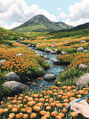 Malen Nach Zahlen Erwachsene Landschaft Malen Nach Zahlen Kinder ab 10 Natur Set Basteln Erwachsene DIY Paint by Numbers Adult Acrylfarbe Ölgemälde Bastelset Geschenke Deko Wohnzimmer 50x70cm G-06 Malen Nach Zahlen Erwachsene Landschaft Malen Nach Zahlen Kinder ab 10 Natur Set Basteln Erwachsene DIY Paint by Numbers Adult Acrylfarbe Ölgemälde Bastelset Geschenke Deko Wohnzimmer 50x70cm G-06 von Jaeixouu
