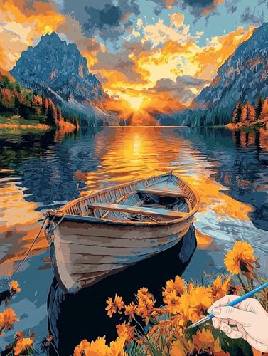 Malen Nach Zahlen Erwachsene Landschaft Malen Nach Zahlen Kinder ab 10 Sonnenuntergang Set Basteln Erwachsene DIY Paint by Numbers Adult Acrylfarbe Ölgemälde Bastelset Geschenke Deko 40x50cm E-70 Malen Nach Zahlen Erwachsene Landschaft Malen Nach Zahlen Kinder ab 10 Sonnenuntergang Set Basteln Erwachsene DIY Paint by Numbers Adult Acrylfarbe Ölgemälde Bastelset Geschenke Deko 40x50cm E-70 von Jaeixouu