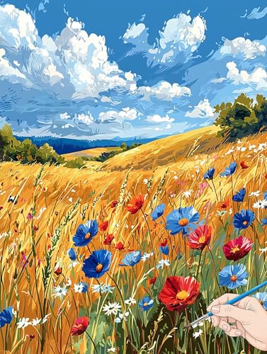 Malen Nach Zahlen Erwachsene Landschaft Malen Nach Zahlen Natur DIY Set Ewachsene Paint by Numbers Adult mit Pinseln und Acrylfarbe Handgemalt Ölgemälde Kit für Geschenke für Frauen Deko 30x40cm J-04 Malen Nach Zahlen Erwachsene Landschaft Malen Nach Zahlen Natur DIY Set Ewachsene Paint by Numbers Adult mit Pinseln und Acrylfarbe Handgemalt Ölgemälde Kit für Geschenke für Frauen Deko 30x40cm J-04 von Jaeixouu