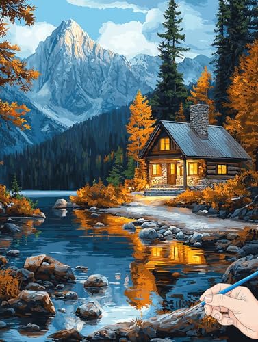 Malen Nach Zahlen Erwachsene Landschaft Malen Nach Zahlen Wald DIY Set Ewachsene Paint by Numbers Adult mit Pinseln und Acrylfarbe Handgemalt Ölgemälde Kit für Geschenke für Frauen Deko 70x90cm I-55 Malen Nach Zahlen Erwachsene Landschaft Malen Nach Zahlen Wald DIY Set Ewachsene Paint by Numbers Adult mit Pinseln und Acrylfarbe Handgemalt Ölgemälde Kit für Geschenke für Frauen Deko 70x90cm I-55 von Jaeixouu