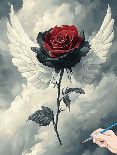 Malen Nach Zahlen Erwachsene Rose Malen Nach Zahlen Abstrakt DIY Set Ewachsene Paint by Numbers Adult mit Pinseln und Acrylfarbe Handgemalt Ölgemälde Kit für Geschenke für Frauen Deko 30x40cm A-95 Malen Nach Zahlen Erwachsene Rose Malen Nach Zahlen Abstrakt DIY Set Ewachsene Paint by Numbers Adult mit Pinseln und Acrylfarbe Handgemalt Ölgemälde Kit für Geschenke für Frauen Deko 30x40cm A-95 von Jaeixouu