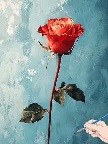 Malen Nach Zahlen Erwachsene Rose Malen Nach Zahlen Kinder ab 10 Einfach Set Basteln Erwachsene DIY Paint by Numbers Adult Acrylfarbe Ölgemälde Bastelset für Geschenke Deko Wohnzimmer 40x50cm B-19 Malen Nach Zahlen Erwachsene Rose Malen Nach Zahlen Kinder ab 10 Einfach Set Basteln Erwachsene DIY Paint by Numbers Adult Acrylfarbe Ölgemälde Bastelset für Geschenke Deko Wohnzimmer 40x50cm B-19 von Jaeixouu