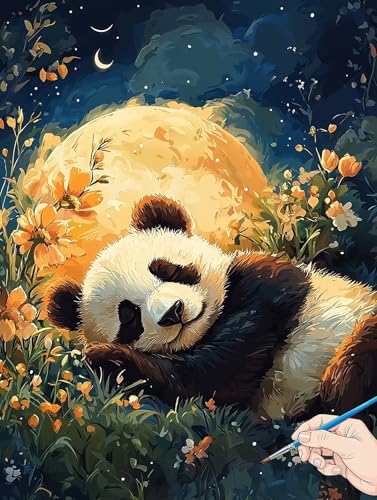 Malen Nach Zahlen Erwachsene Tiere Malen Nach Zahlen Kinder ab 10 Panda Set Basteln Erwachsene DIY Paint by Numbers Adult Acrylfarbe Ölgemälde Bastelset für Geschenke Deko Wohnzimmer 30x40cm E-72 Malen Nach Zahlen Erwachsene Tiere Malen Nach Zahlen Kinder ab 10 Panda Set Basteln Erwachsene DIY Paint by Numbers Adult Acrylfarbe Ölgemälde Bastelset für Geschenke Deko Wohnzimmer 30x40cm E-72 von Jaeixouu