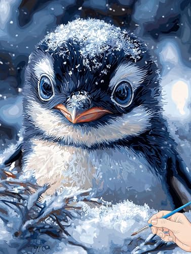 Malen Nach Zahlen Erwachsene Tiere Malen Nach Zahlen Kinder ab 10 Pinguin Set Basteln Erwachsene DIY Paint by Numbers Adult Acrylfarbe Ölgemälde Bastelset für Geschenke Deko Wohnzimmer 40x50cm D-59 Malen Nach Zahlen Erwachsene Tiere Malen Nach Zahlen Kinder ab 10 Pinguin Set Basteln Erwachsene DIY Paint by Numbers Adult Acrylfarbe Ölgemälde Bastelset für Geschenke Deko Wohnzimmer 40x50cm D-59 von Jaeixouu
