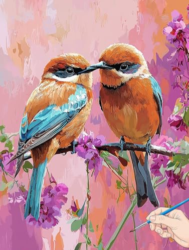 Malen Nach Zahlen Erwachsene Vogel Malen Nach Zahlen Blumen DIY Set Ewachsene Paint by Numbers Adult mit Pinseln und Acrylfarbe Handgemalt Ölgemälde Geschenke für Frauen Halloween Deko 30x40cm B-32 Malen Nach Zahlen Erwachsene Vogel Malen Nach Zahlen Blumen DIY Set Ewachsene Paint by Numbers Adult mit Pinseln und Acrylfarbe Handgemalt Ölgemälde Geschenke für Frauen Halloween Deko 30x40cm B-32 von Jaeixouu